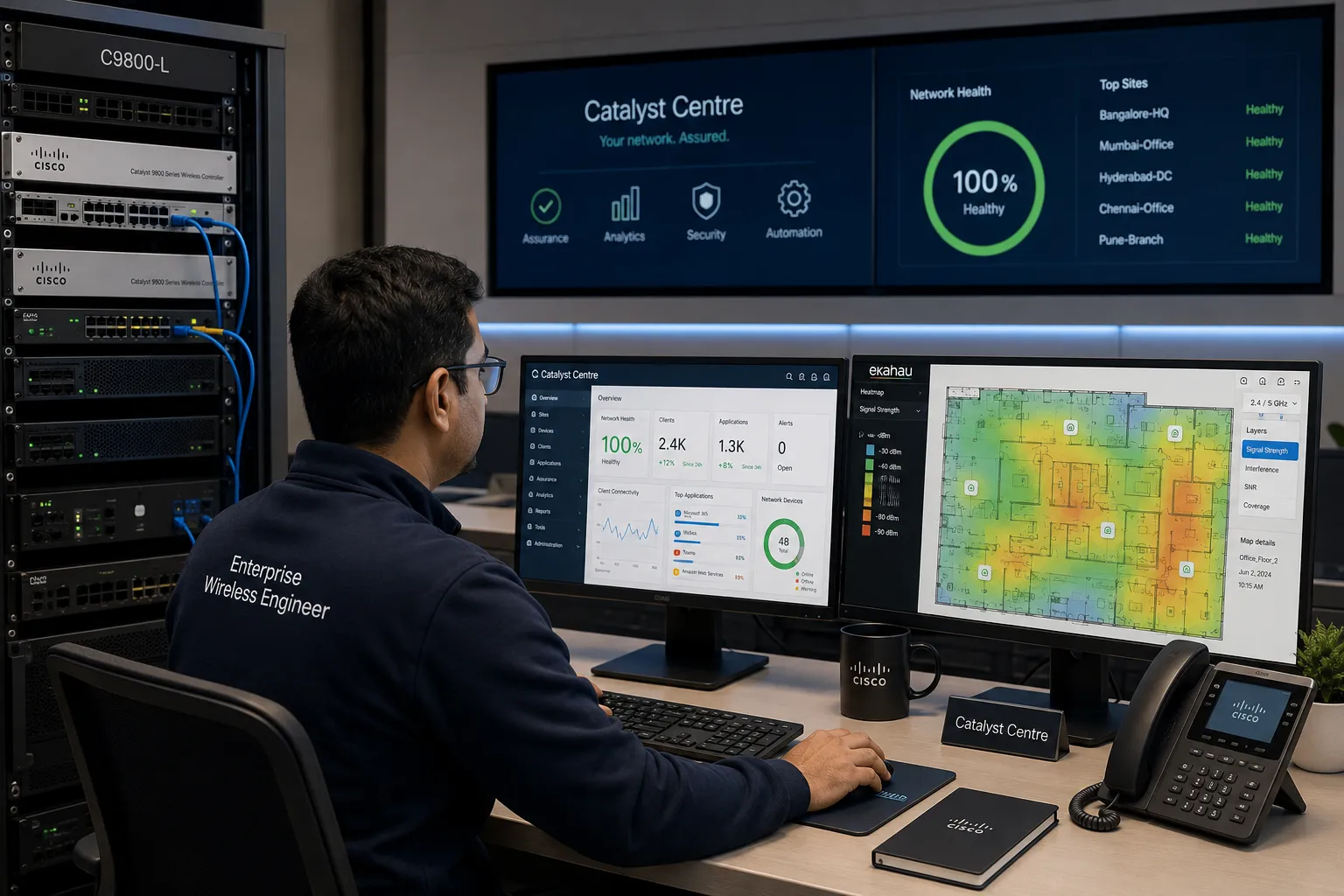 Enterprise Wireless Engineer at Catalyst Centre